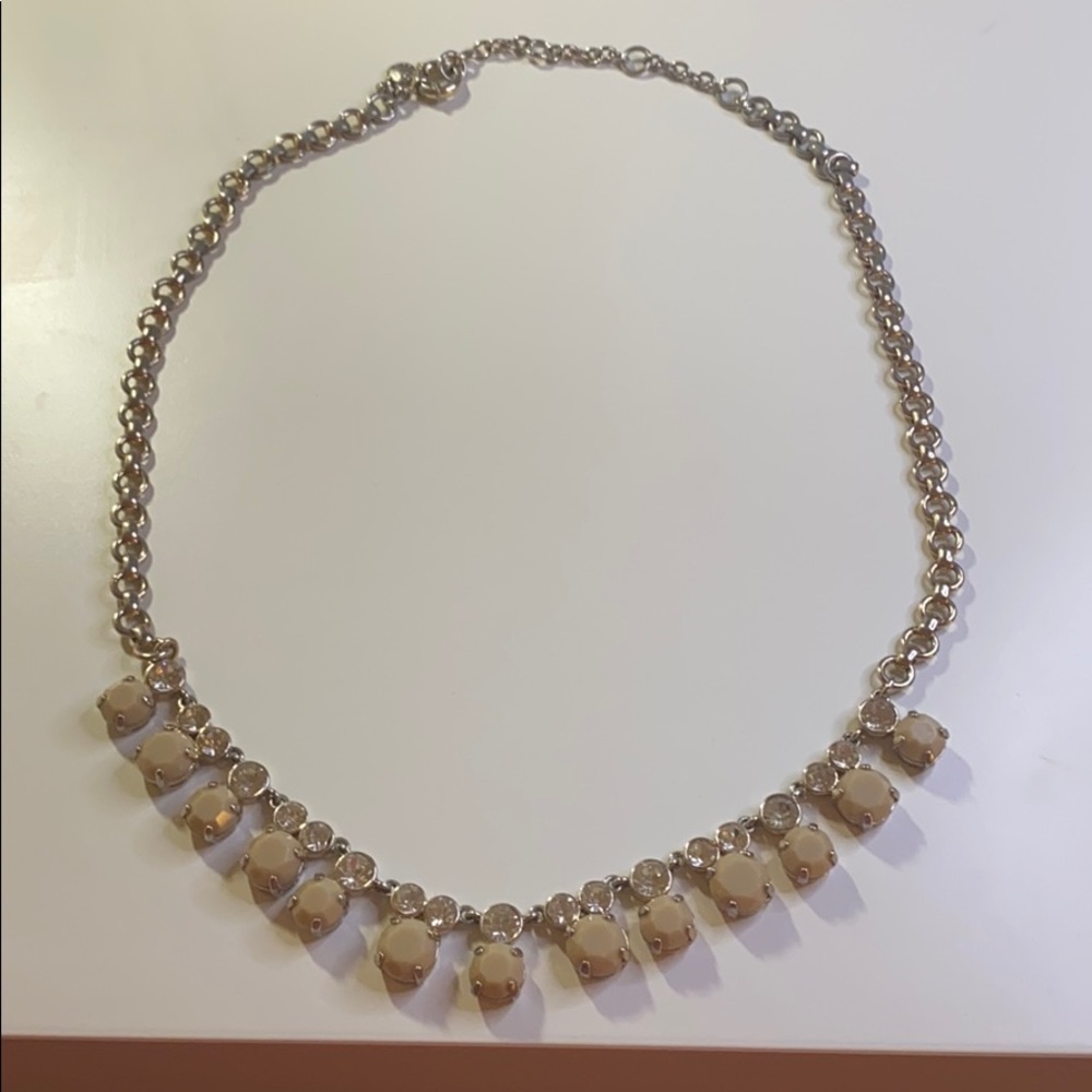J. Crew statement gemstone necklace